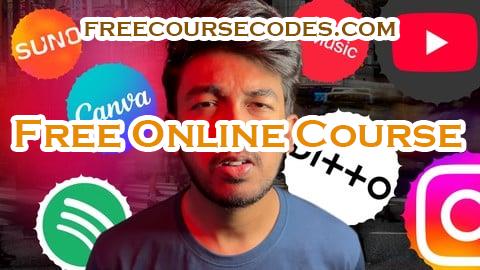 100% OFF AI Music to YouTube Revenue: Create & Monetize Coupon Code