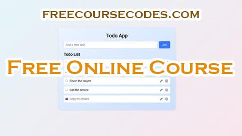 100% OFF Todo App Project: Learn JavaScript, HTML & CSS Step by Step Coupon Code