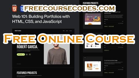 100% OFF Web 101: Building Portfolios with HTML, CSS, and JavaScript Coupon Code